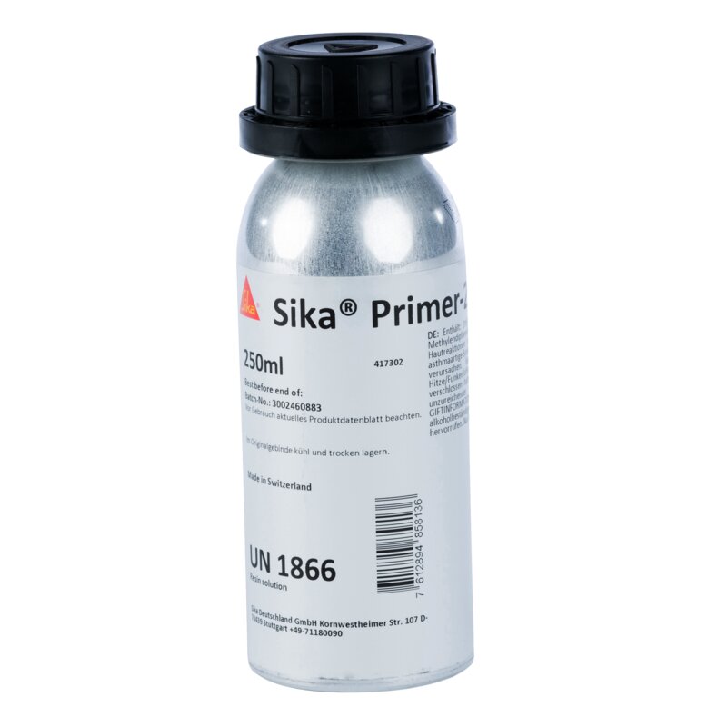 SikaForce-300 Primer – Haftvermittler Spray, 200 Ml, Für Kunststoffkleber Im Auto, Transparent